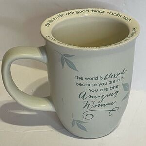 Coffee Mug "You are An Amazing Woman"... & Psalm 103:5 printed on Rim